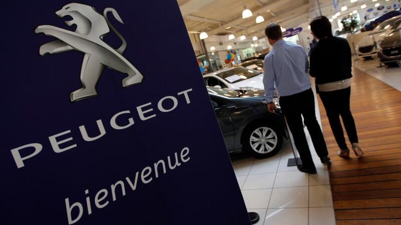 Question marks over the deal have grown as Peugeot nears its self-imposed deadline for reaching an agreement. The goal is to expand overseas to reduce exposure to Europe, where industrywide car demand is near a two-decade low. Photograph: Reuters/Jean-Paul Pelissier