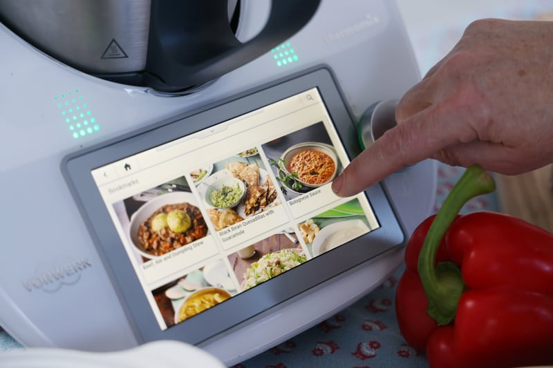 The Cookidoo app has more than 50,000 Thermomix recipes. Photograph: Bryan O’Brien