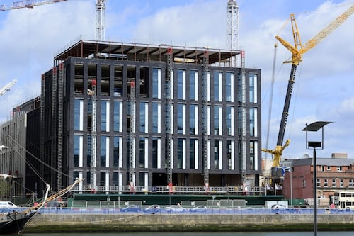 Dublin city office rent growth ‘to peak next year at 2008 levels’