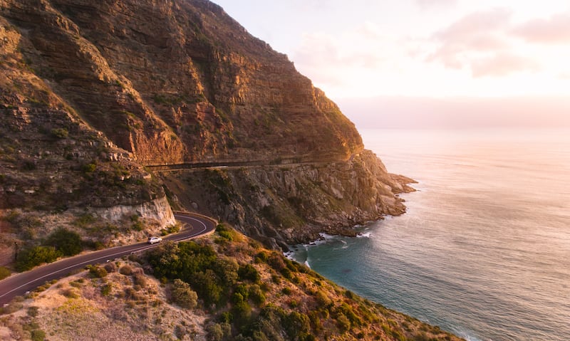 Chapman's Peak drive near Cape Town. Photograph: iStock