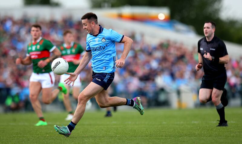 Dublin’s Cormac Costello is set to be among the 15 taking to the pitch against Galway at Croke Park. Photograph: Ryan Byrne/Inpho