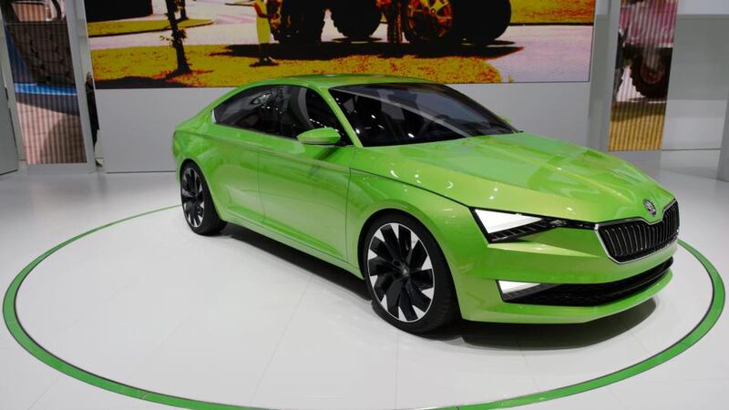 The  Skoda Concept Car Vision C