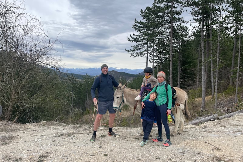 On five days of donkey trekking with my young children, I begin to seriously question my parenting