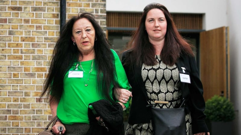 Helen Cruise  and her daughter Aneka Cruise at a July 2015 hearing of the Medical Council  inquiry into consultant gynaecologist Dr Peter Van Geene in Dublin.  File photograph: Gareth Chaney/Collins