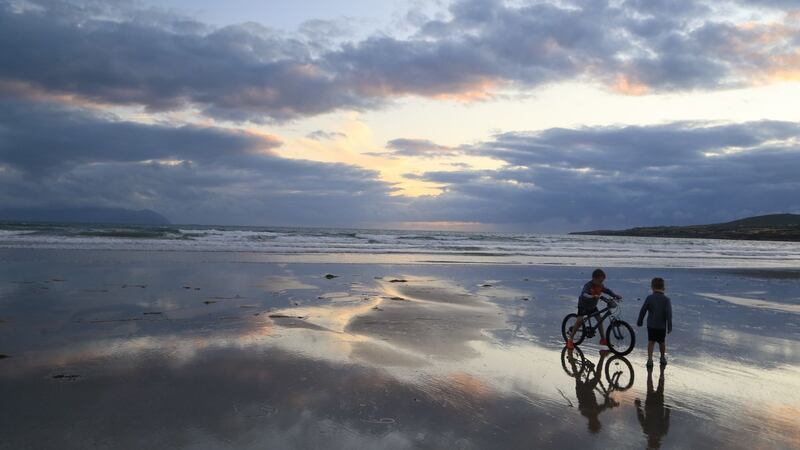 Late evening on the beach of Ballyheigue Photograph: Frederic Thomas