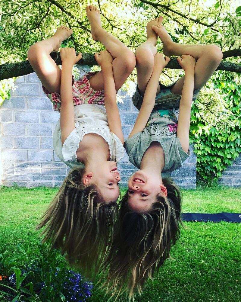 Hanging in the garden. Photograph: Mary Miles