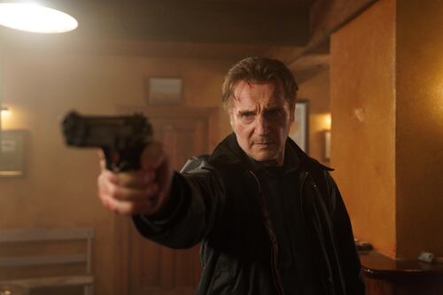 In the Land of Saints and Sinners: Liam Neeson is a gruff, gunslinging hero in this Donegal western