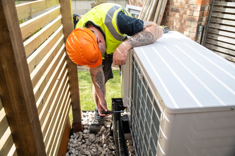 The down side of heat pumps is the initial purchase cost, which can be 2½ times more than oil or gas options. Photograph: iStock