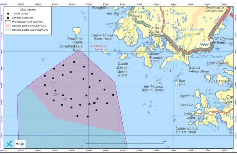 Sceirde Rocks Windfarm