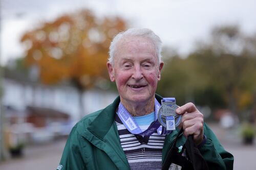 Dublin Marathon: ‘The last six miles are really hard and then it’s mind over matter’, says 83-year-old runner