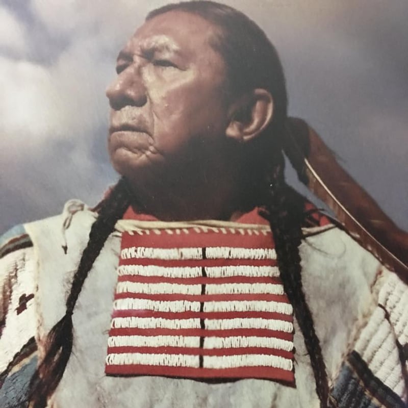 Ernie LaPointe, Sitting Bull’s great-grandson. Photograph: Ernie Lapointe/National Portrait Gallery, Smithsonian Institution/AFP/Getty