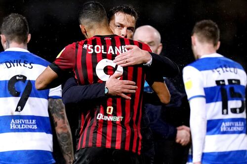 Solanke scores winner against QPR to put Bournemouth on top