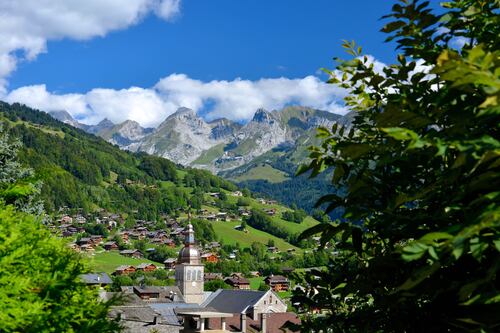 Everything comes naturally in a French Alpine village