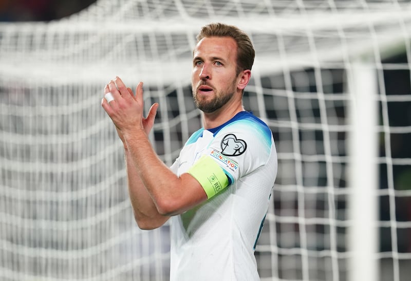 Harry Kane: he will want England to win every game and to do so convincingly. Photograph: Nick Potts/PA Wire.