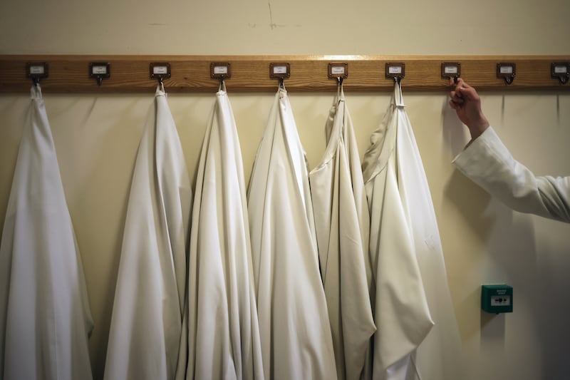 Six robes for the last six monks living at Mount Melleray Abbey. 