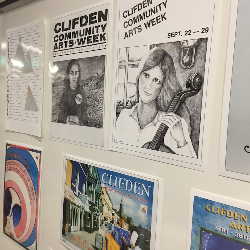 Clifden Arts Festival posters