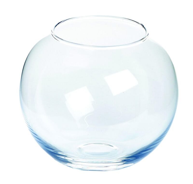 Christmas at the Dylan: get the look with this  fish-bowl vase, €20 from Marks & Spencer