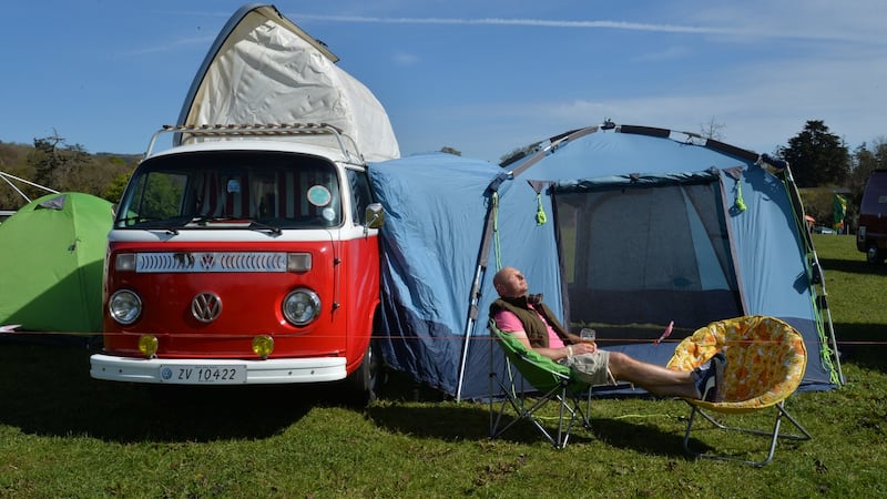 Bring your camper van – or borrow one –   for the Vantastival Music Festival. Photograph: Alan Betson / The Irish Times