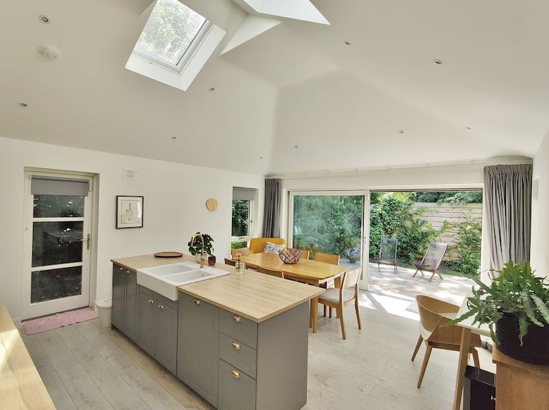 Kitchen and dining area