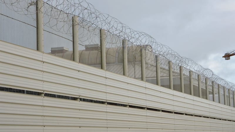 Prison within a prison: the Roe building in Maghaberry Prison  houses dissident republican prisoners. Photograph: Alan Betson