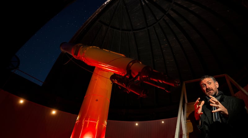 Paddy the Astrophysicist: Dr Patrick Kavanagh, part of the team that designed the Nasa infared instrument on the new Webb telescope that is examining the beginnings of time. Photograph: Ross O'Callaghan