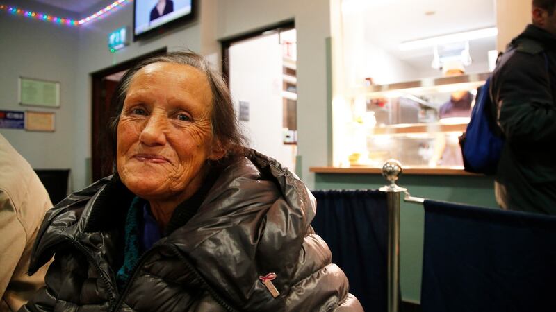 Monica Aherne at the Capuchin Day Centre on Bow Lane, Dublin. Photograph Nick Bradshaw/The Irish Times