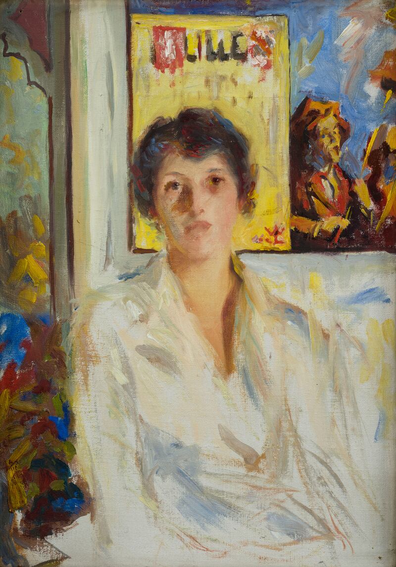 Lily Williams,  Moyra, 1920, 1929. Oil on board. Collection and image: Hugh Lane Gallery 


