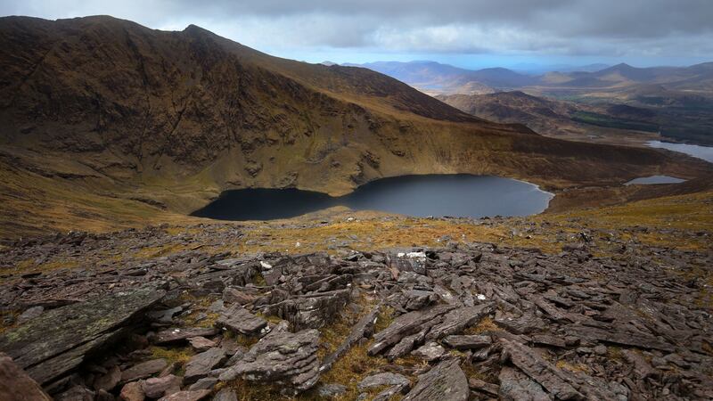 The Coomloughra Horse Shoe in the MacGillycuddy’s Reeks. Photograph: Valerie O’Sullivan