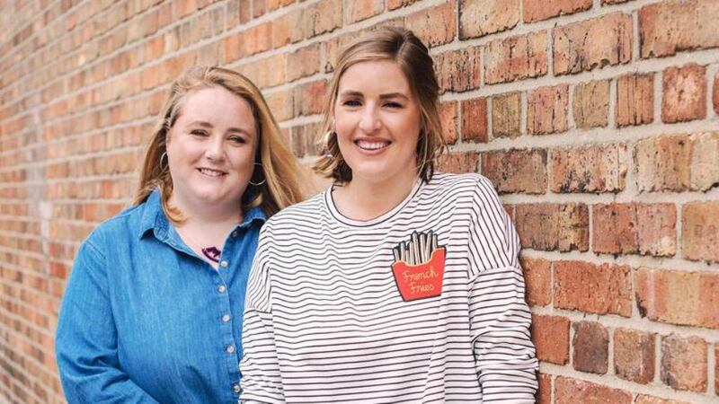 Emer McLysaght and Sarah Breen: their novel Oh My God, What a Complete Aisling: The Novel challenges the stereotypical idea of who has abortions. PR shot