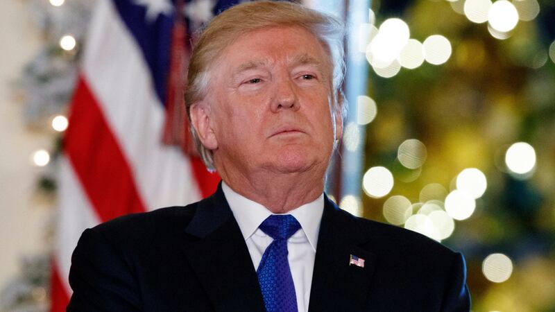 US president Donald Trump, whose “hamfisted attempt at tax reform is thought likely to hand windfalls to all of those US companies with stacks of offshore cash”. Photograph: Evan Vucci/AP Photo