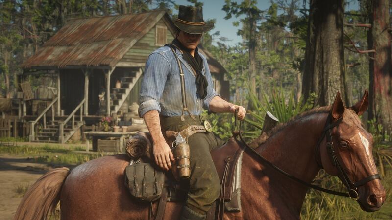 Roger Clark took inspiration for Arthur Morgan from John Wayne.