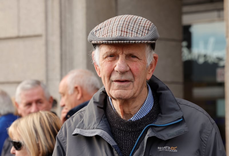 Seán Hayes, a former station master in Drogheda, says the 16-year freeze has made things much harder, particularly recently trying to deal with higher fuel and grocery prices. Photograph: Alan Betson