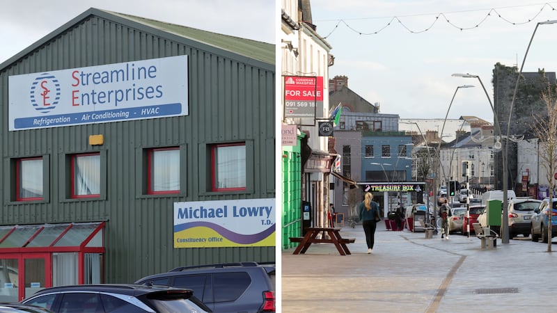 Michael Lowry's company Streamline Enterprises and Thurles Main Street. Photographs: Alan Betson/The Irish Times