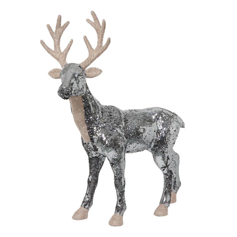 Christmas at Sheen Falls: get the look with this  life-size reindeer, €300 from TK Maxx