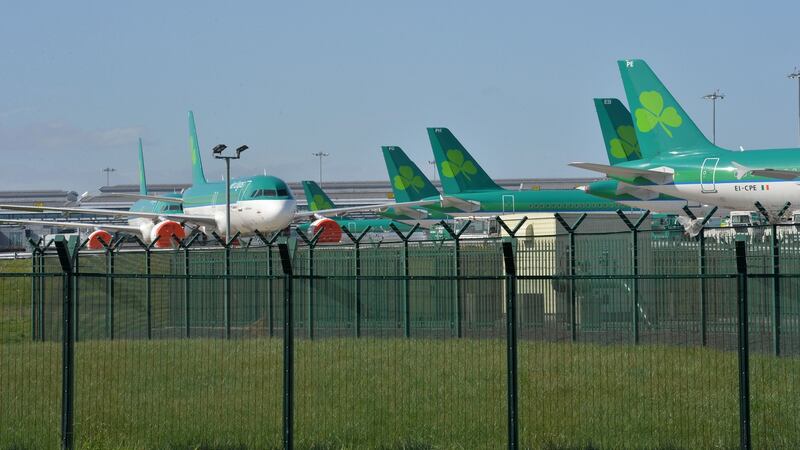 Policymakers had relied on ‘anecdote’ when it came to the risk of Covid-19 from flights, Donal Moriarty said.   Photograph: Alan Betson / The Irish Times