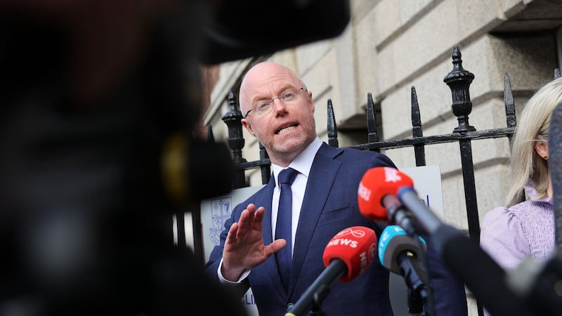 Minister for Health Stephen Donnelly has continued to protest his commitment to the Slaintecare project. Photograph:  Nick Bradshaw / The Irish Times