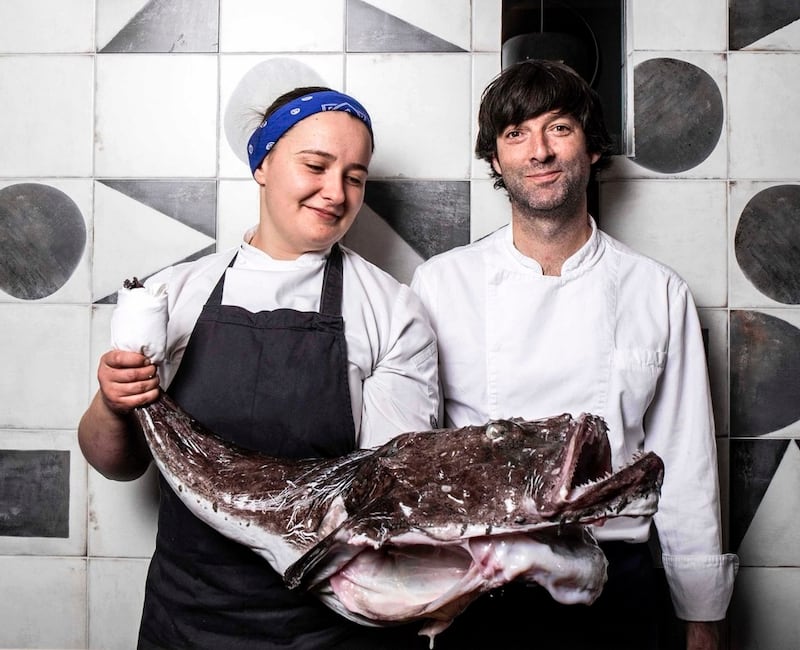 Aishling Moore and Stephen Kehoe of gill-to-tail restaurant Goldie in Cork city centre