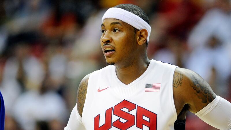 Killeen’s first school game in the US  was against Carmelo Anthony, who went on to become an NBA untouchable. Photograph: David Becker/Getty Images