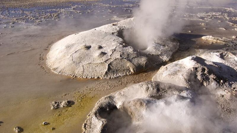 El Tatio geysers in Chile