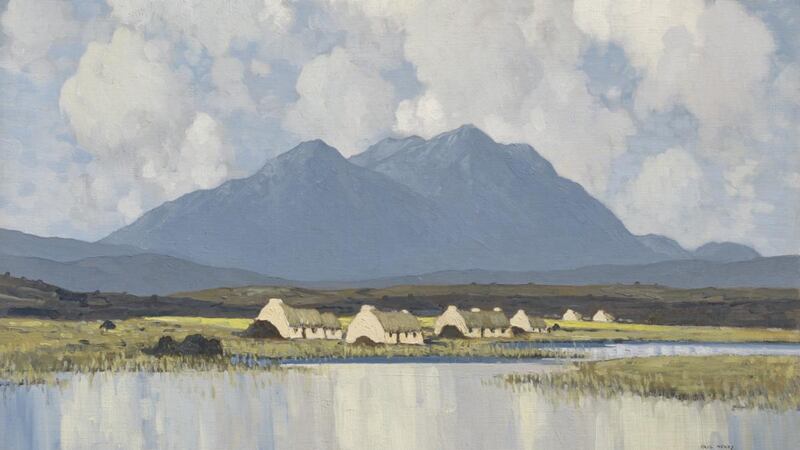 A new record was set for Paul Henry when Mountains and Lake, Connemara sold for £622,500 (€730,199).  The painting, sold through Christie’s, was from the Barney Eastwood collection