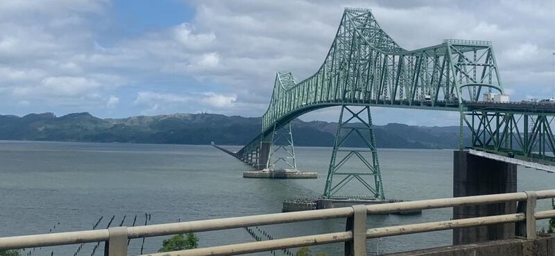 The bridge at Astoria.