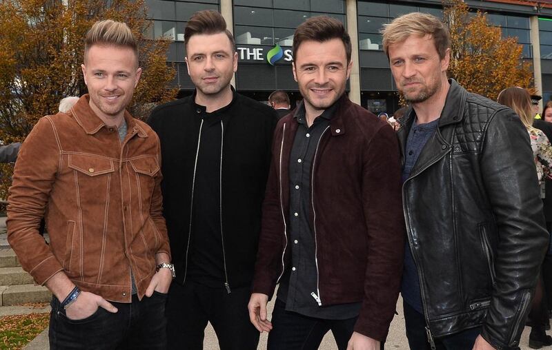 Westlife hit Croke Park to mark 20 years of performing. Photograph:  Colm Lenaghan /Pacemaker Press