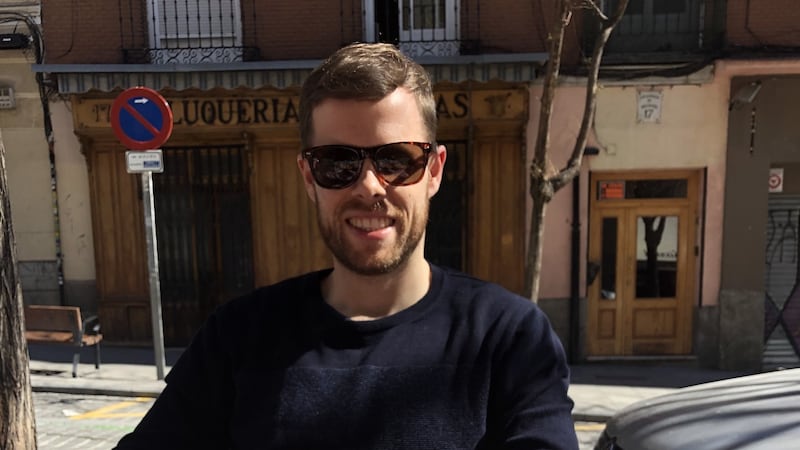 Brendan Boyle is originally from Tralee, Co Kerry but now lives in Madrid, where he lives with his girlfriend Larissa in the city before it shut down