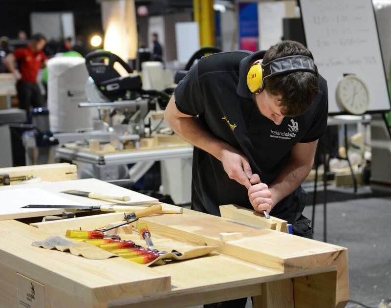 The Worldskills Ireland event will be co-located at the RDS with The Irish Times Higher Options next September. Photograph: David O'Shea