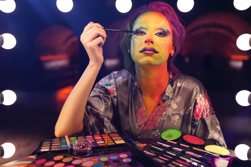 Paddy the Make-Up Artist: Patrick Blue, who came to Ireland from Poland as a young child. He has spoken of how Ireland’s open society has enabled him to embrace his sexuality and gender fluidity. Photograph: Ross O'Callaghan