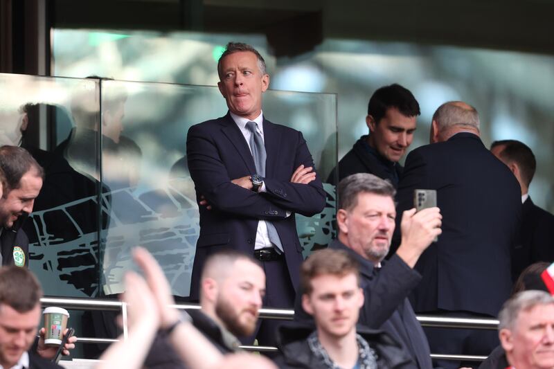 Everything the FAI is trying to do wilts in the shadows as soon as its chief executive appears in front of politicians explaining away money he shouldn’t have been paid. Photograph: Bryan Keane/Inpho