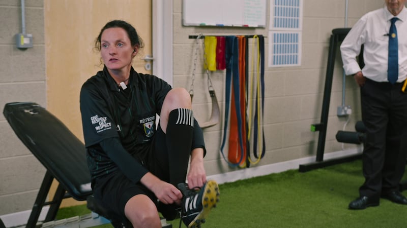 More Than a Whistle: GAA referee Maggie Farrelly. Photograph: RTÉ