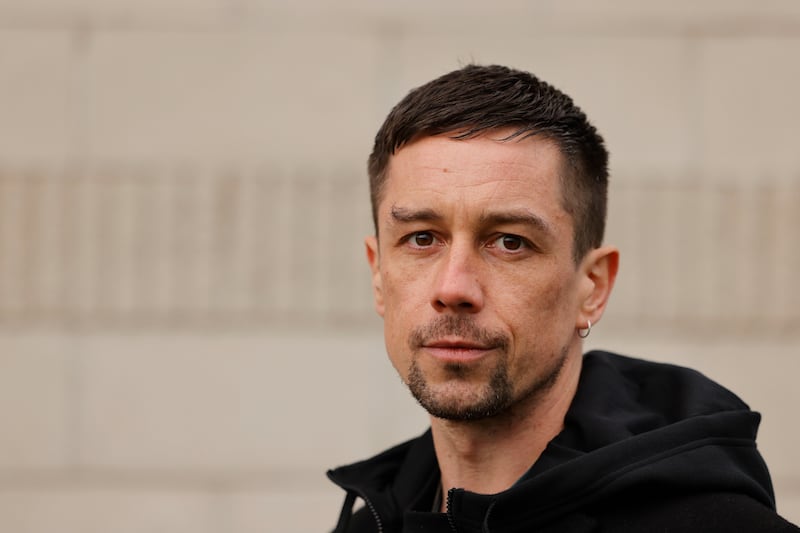 Actor Killian Scott is starring in the Martin McDonagh play Hangmen. Photograph: Alan Betson 