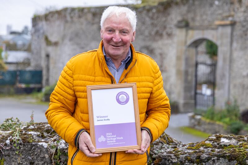 James Scully, winner of the 2024 Heritage Hero award – the Grand Canal became one of the leading subjects of his research