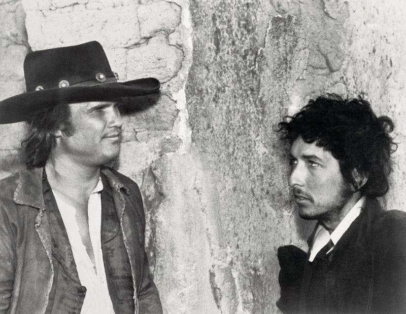 Kris Kristofferson brought Dylan on to Pat Garrett and Billy the Kid. Photograph: MGM via Michael Ochs Archives/Getty Images